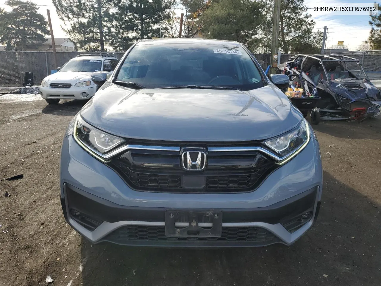 2020 Honda Cr-V Ex VIN: 2HKRW2H5XLH676982 Lot: 80510734