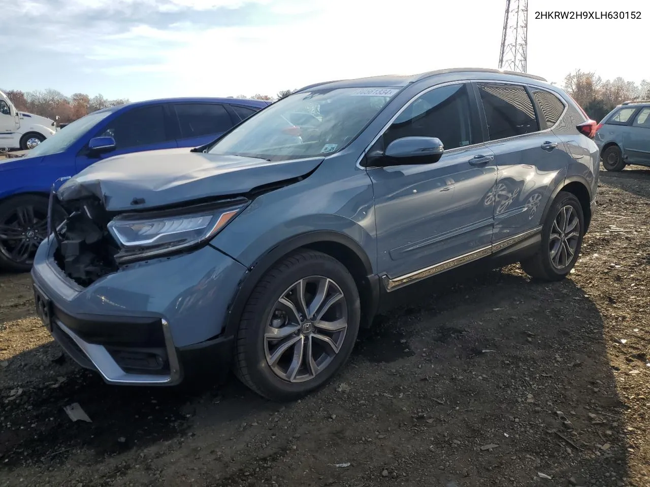 2020 Honda Cr-V Touring VIN: 2HKRW2H9XLH630152 Lot: 80561334