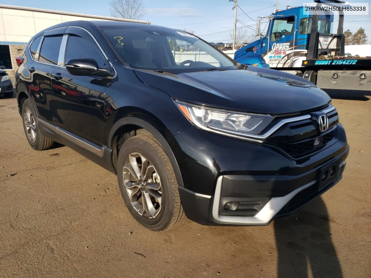 2020 Honda Cr-V Ex VIN: 2HKRW2H50LH653338 Lot: 80876193