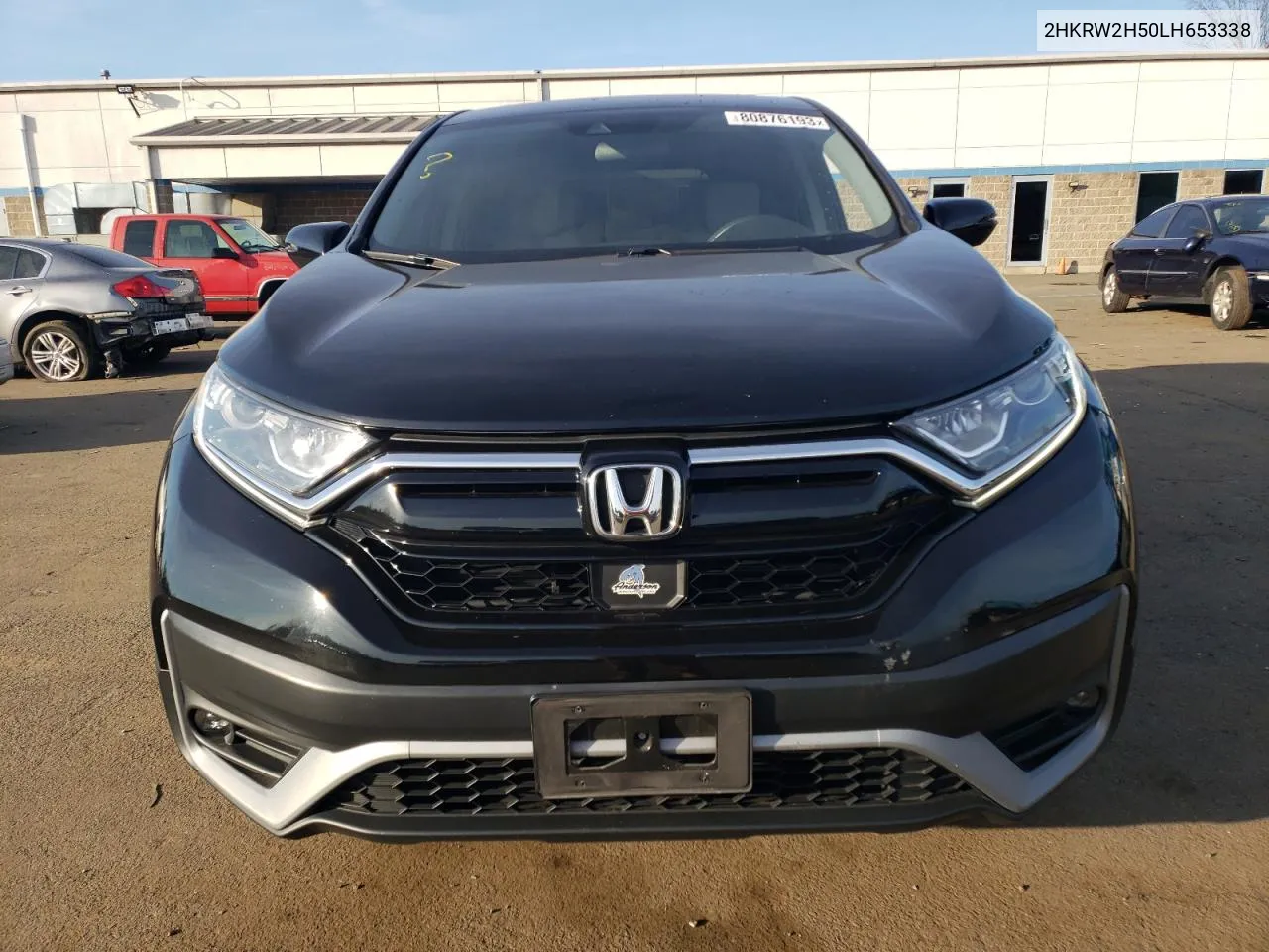 2020 Honda Cr-V Ex VIN: 2HKRW2H50LH653338 Lot: 80876193