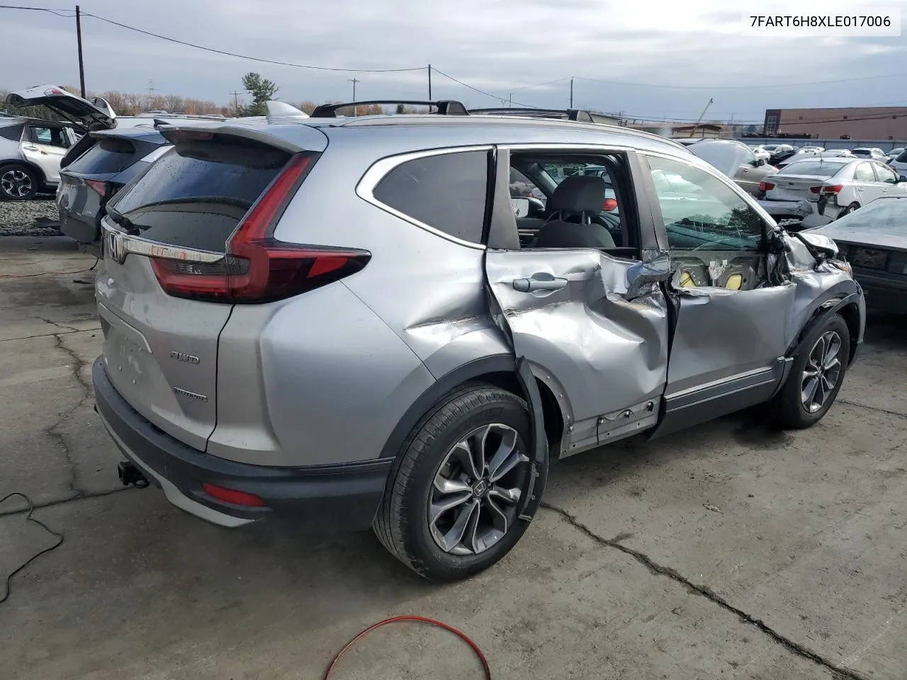 2020 Honda Cr-V Exl VIN: 7FART6H8XLE017006 Lot: 81080704