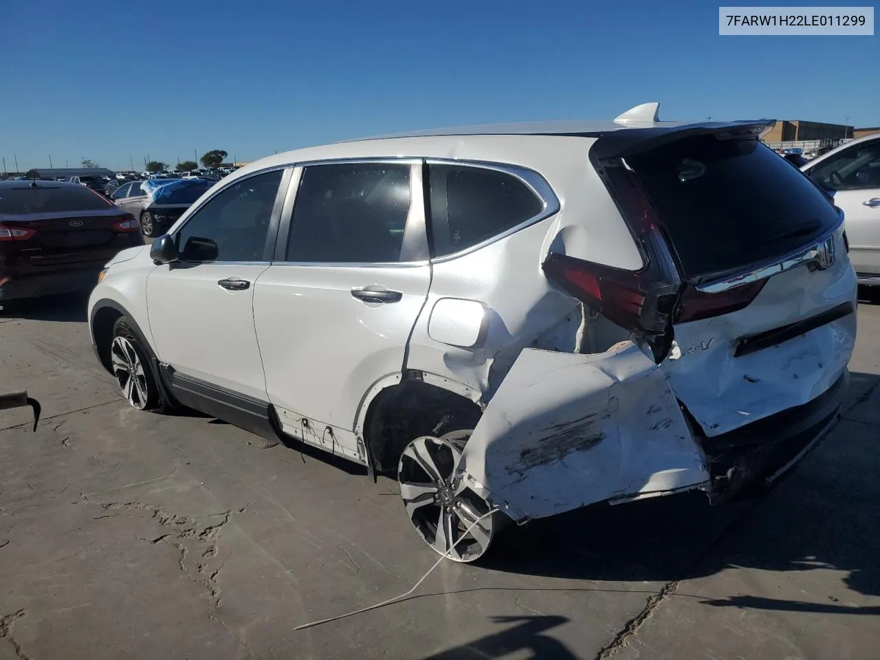 2020 Honda Cr-V Lx VIN: 7FARW1H22LE011299 Lot: 81418174