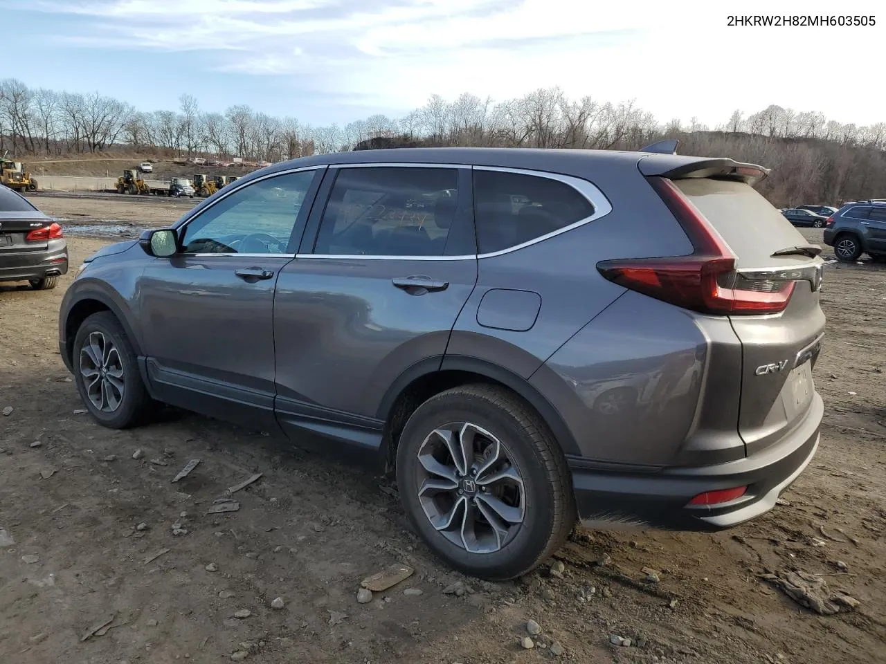 2021 Honda Cr-V Exl VIN: 2HKRW2H82MH603505 Lot: 42223434