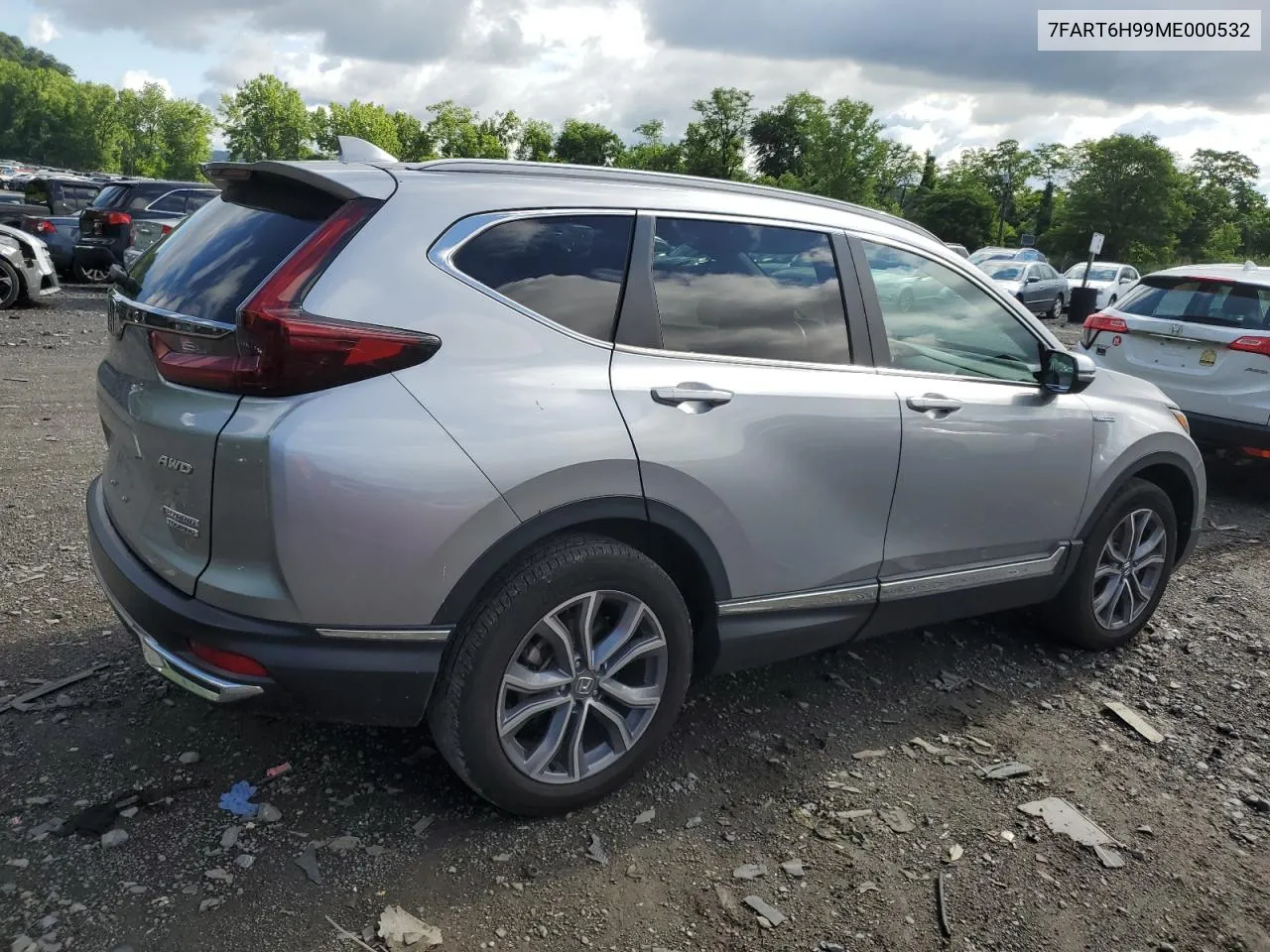 2021 Honda Cr-V Touring VIN: 7FART6H99ME000532 Lot: 52462714