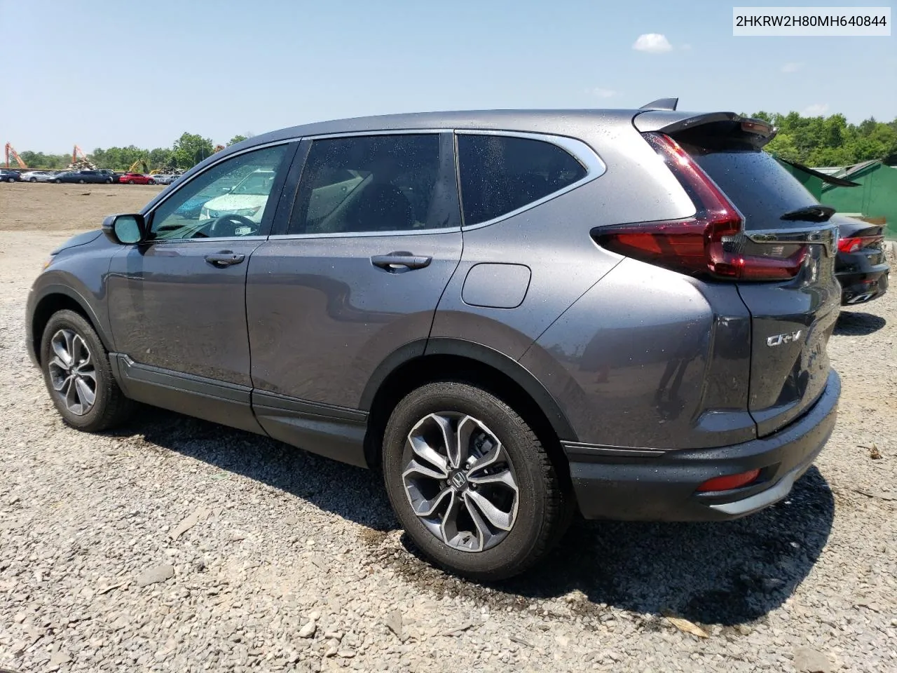 2021 Honda Cr-V Exl VIN: 2HKRW2H80MH640844 Lot: 55187734