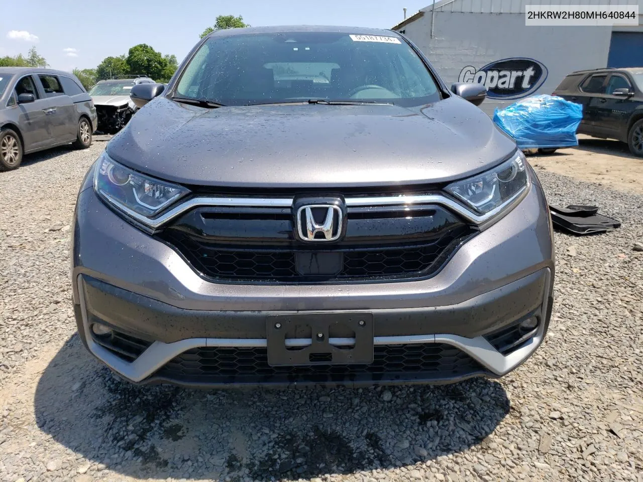 2021 Honda Cr-V Exl VIN: 2HKRW2H80MH640844 Lot: 55187734