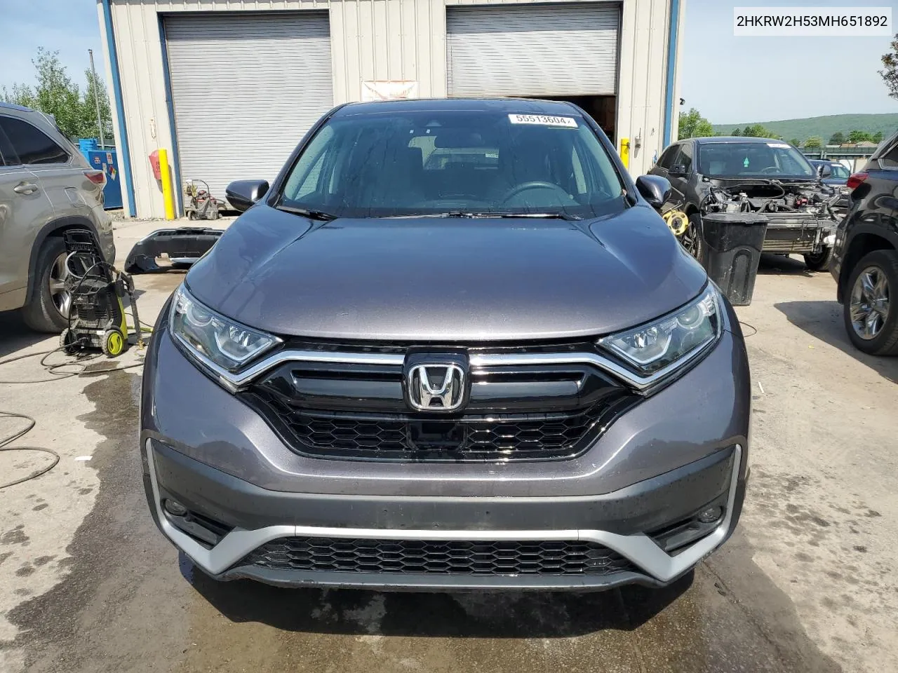 2021 Honda Cr-V Ex VIN: 2HKRW2H53MH651892 Lot: 55513604