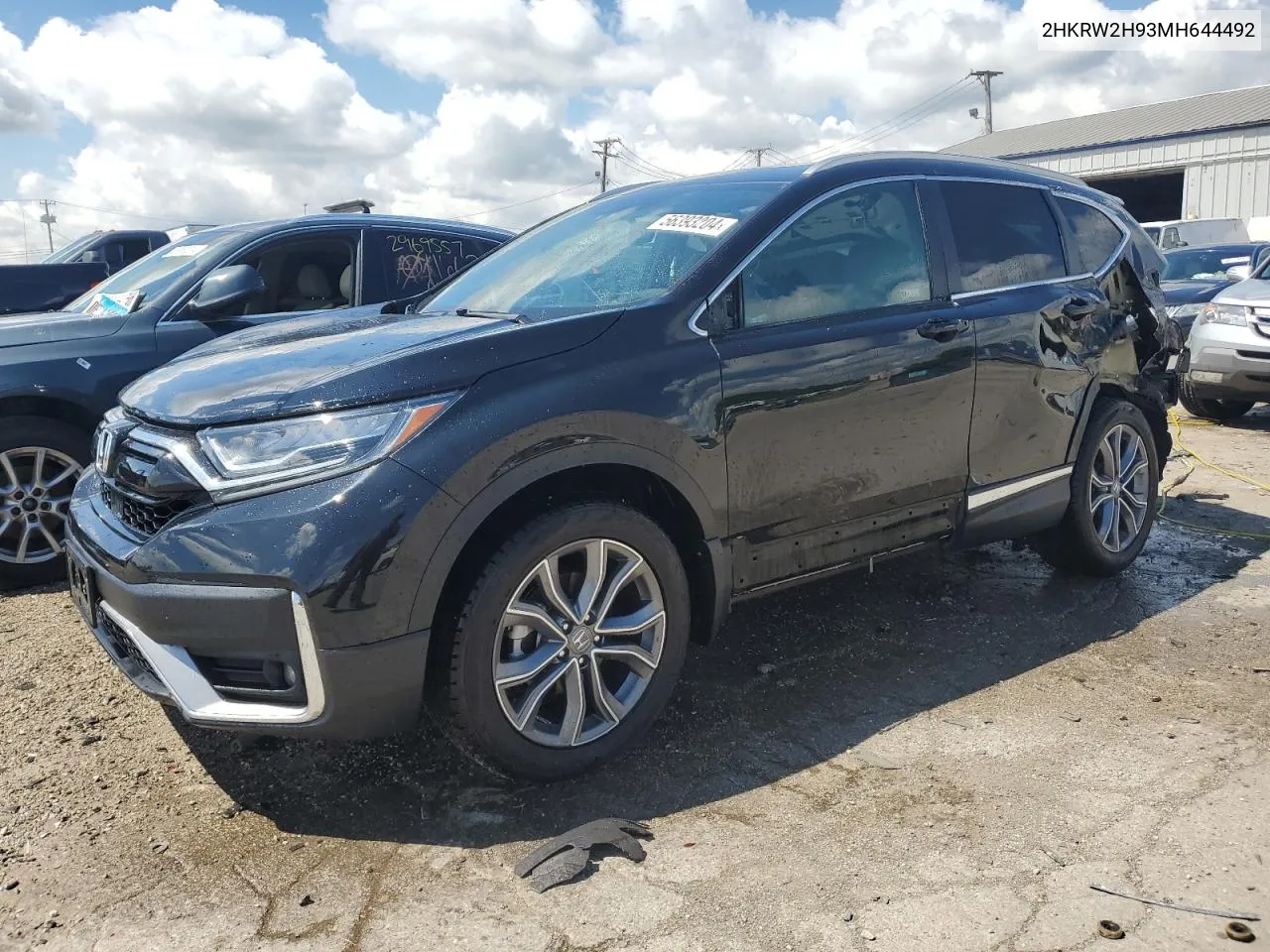 2021 Honda Cr-V Touring VIN: 2HKRW2H93MH644492 Lot: 56393204