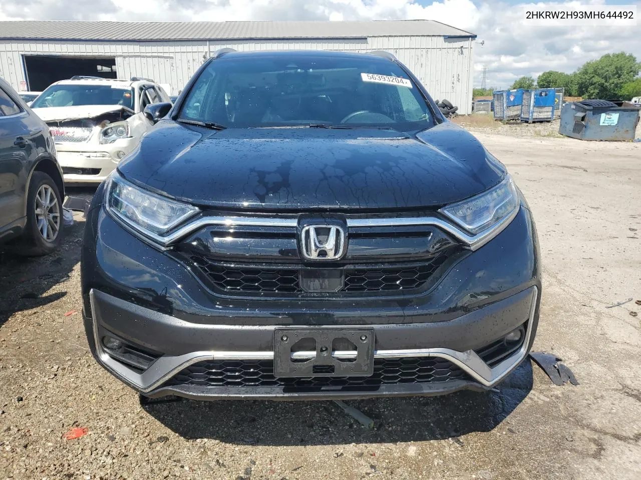 2021 Honda Cr-V Touring VIN: 2HKRW2H93MH644492 Lot: 56393204