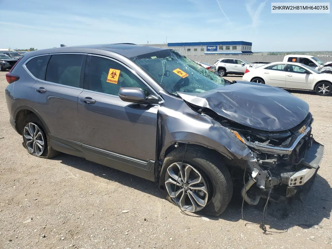 2HKRW2H81MH640755 2021 Honda Cr-V Exl