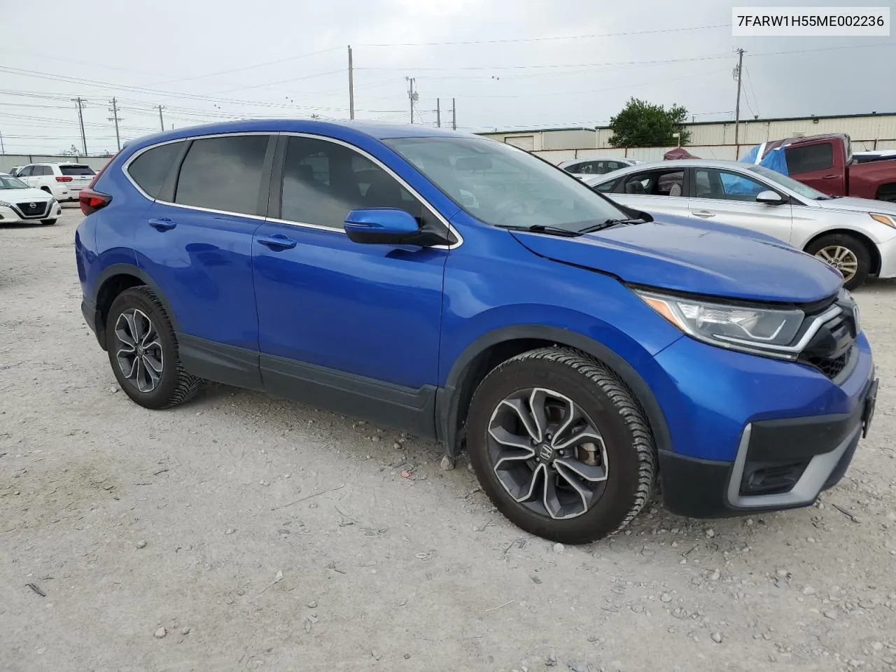 2021 Honda Cr-V Ex VIN: 7FARW1H55ME002236 Lot: 57709654