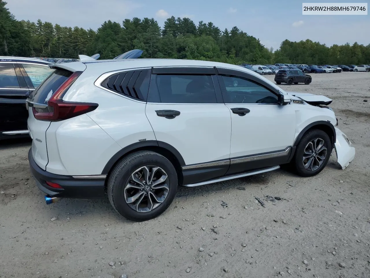 2021 Honda Cr-V Exl VIN: 2HKRW2H88MH679746 Lot: 59517814