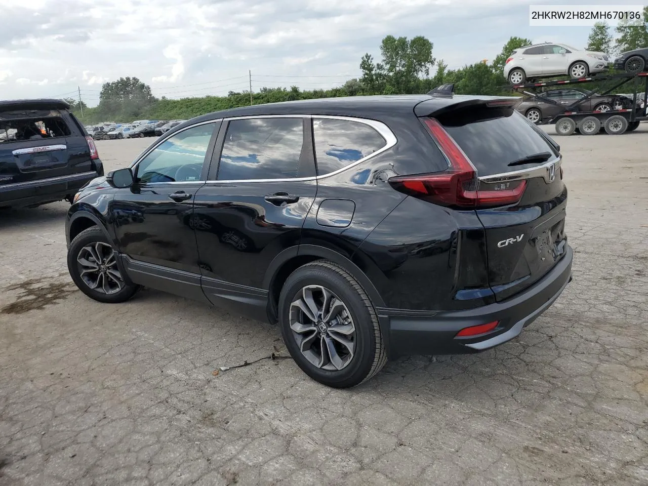 2HKRW2H82MH670136 2021 Honda Cr-V Exl