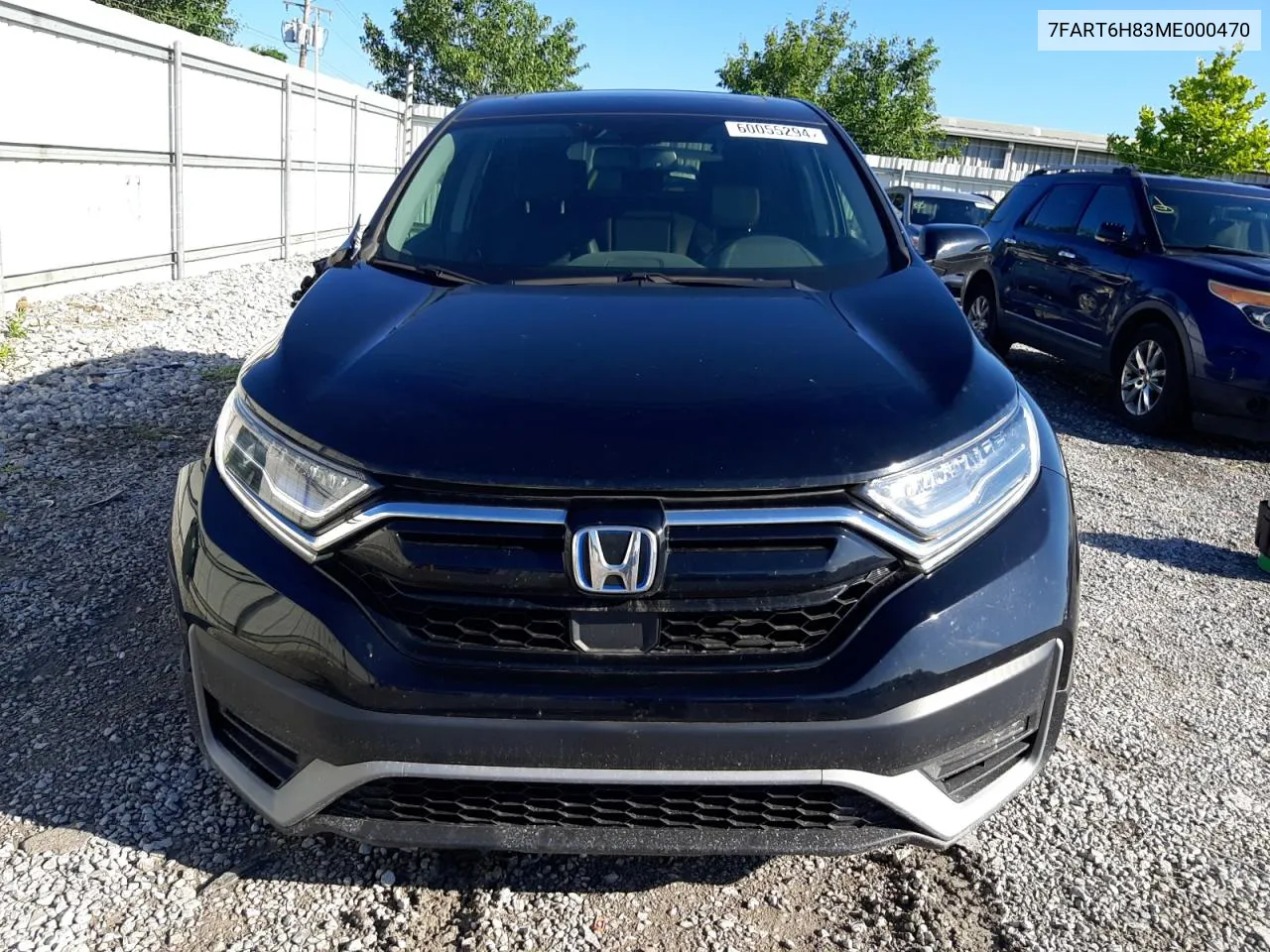 2021 Honda Cr-V Exl VIN: 7FART6H83ME000470 Lot: 60055294