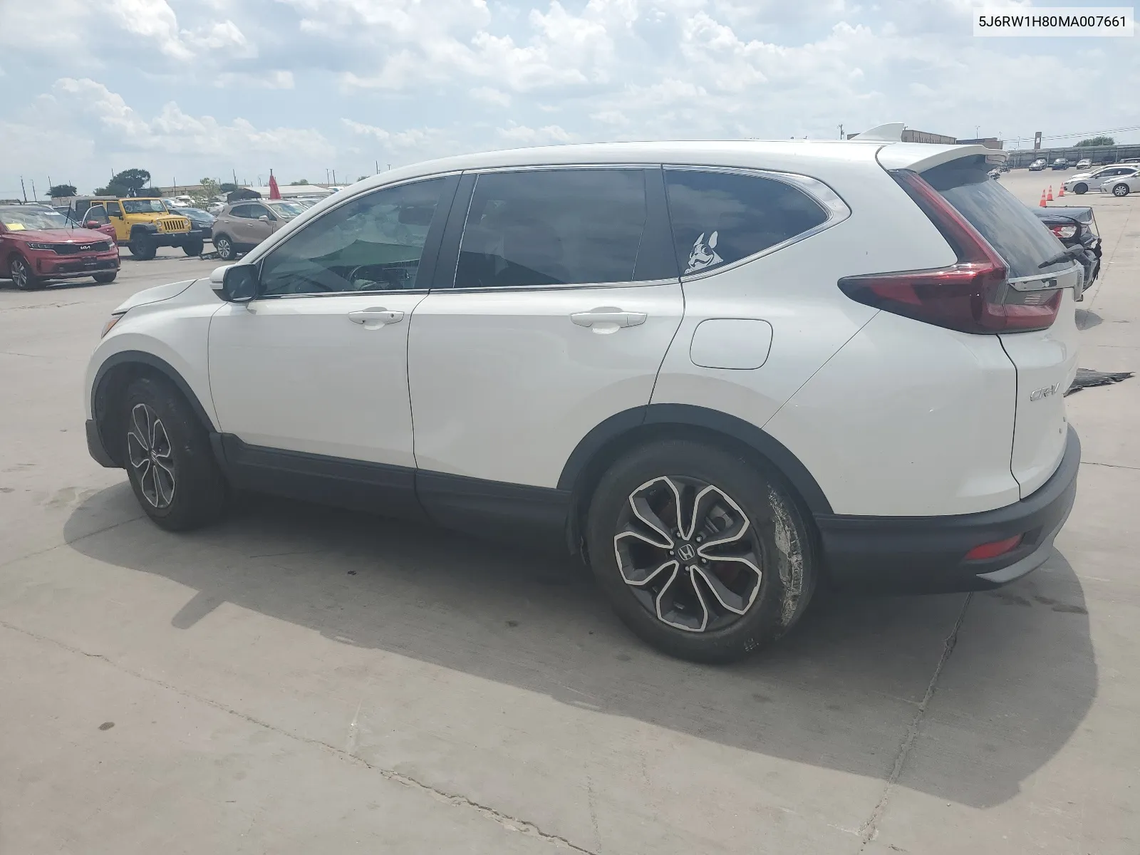 2021 Honda Cr-V Exl VIN: 5J6RW1H80MA007661 Lot: 60326504