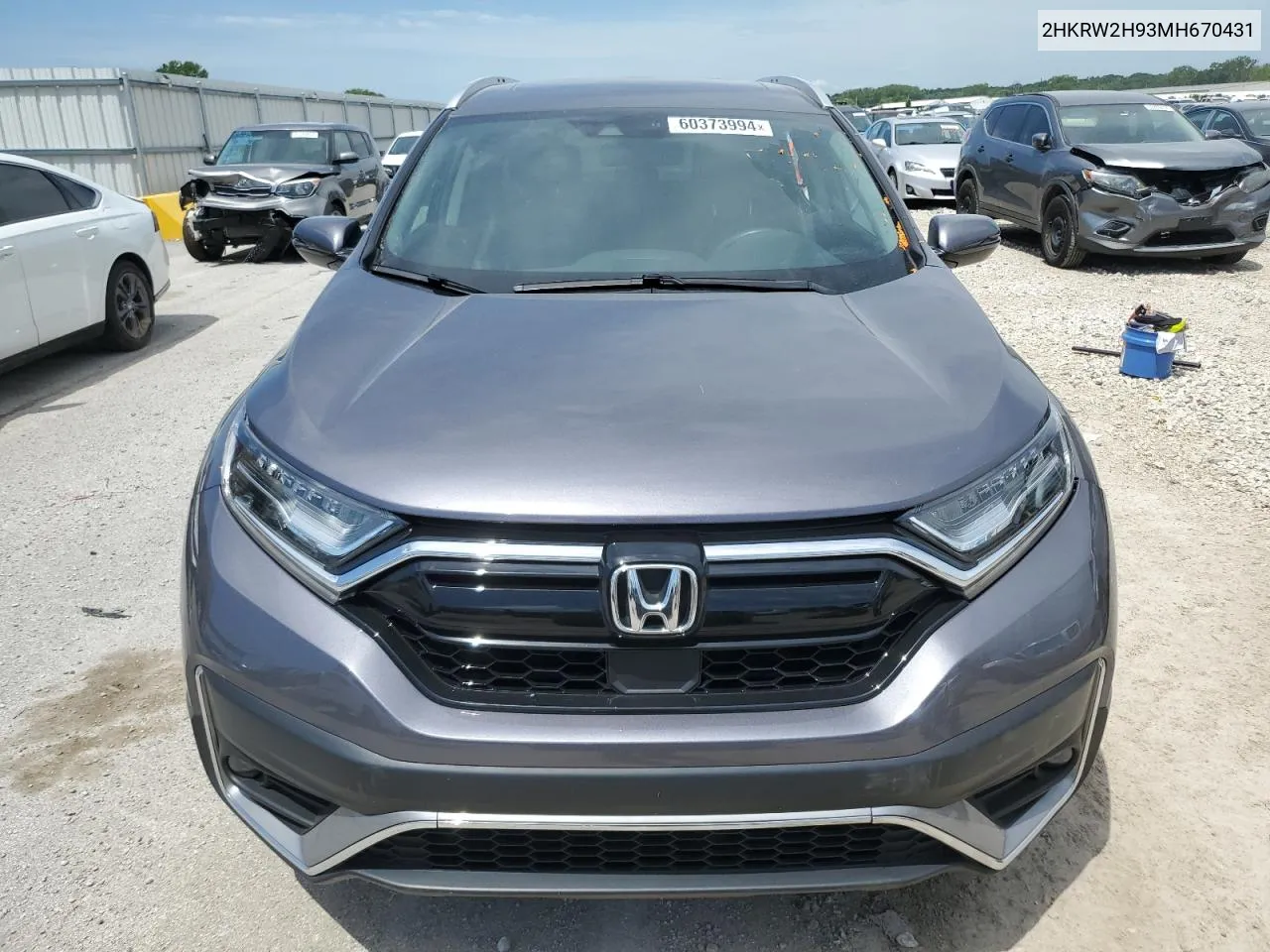 2HKRW2H93MH670431 2021 Honda Cr-V Touring