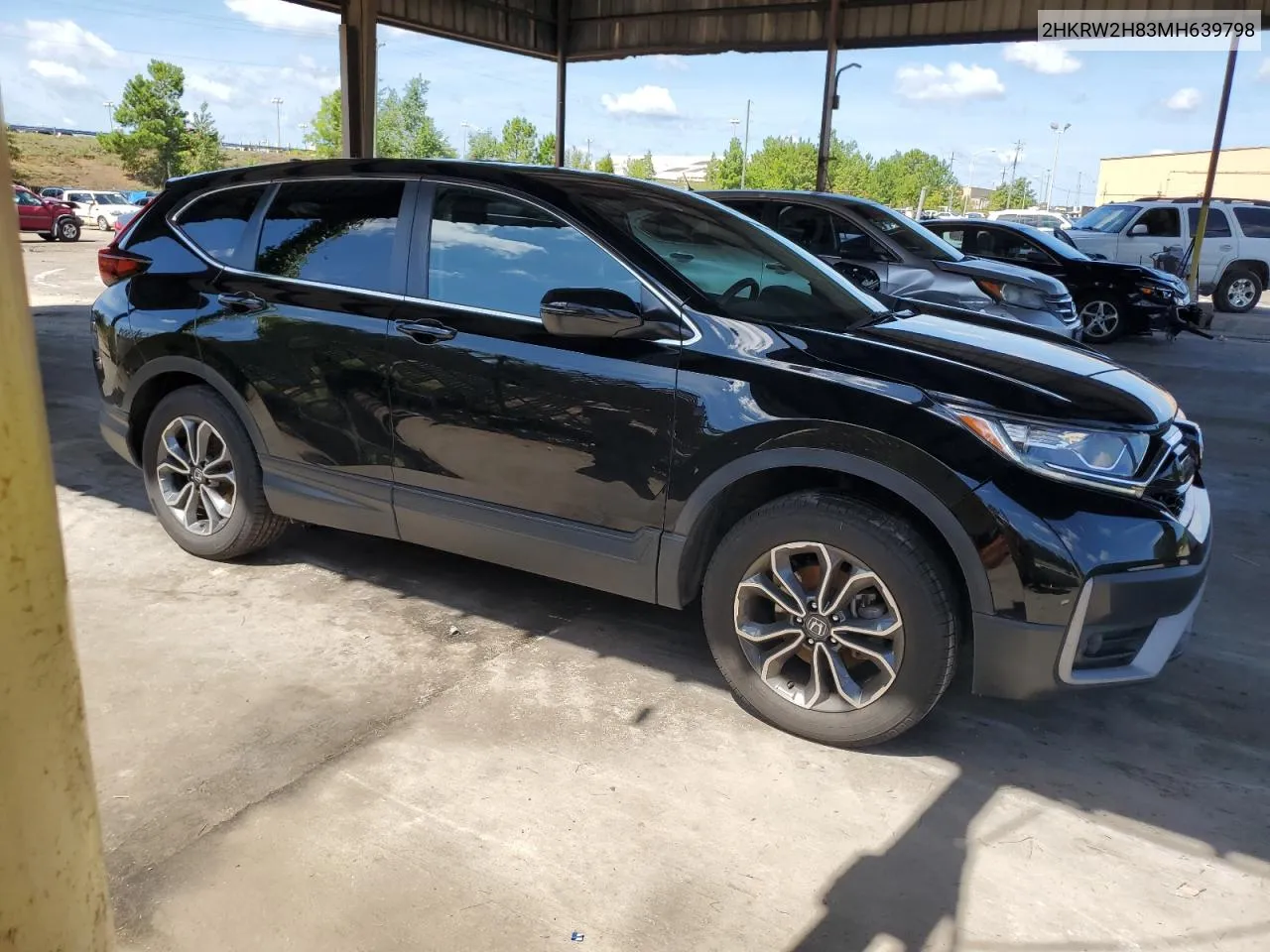 2021 Honda Cr-V Exl VIN: 2HKRW2H83MH639798 Lot: 62519314