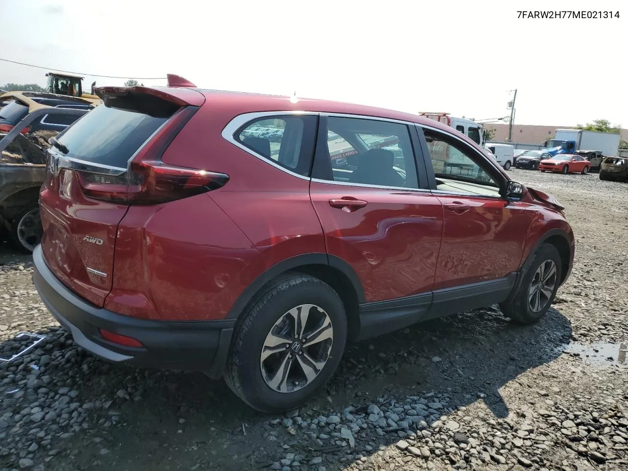 2021 Honda Cr-V Se VIN: 7FARW2H77ME021314 Lot: 62926154