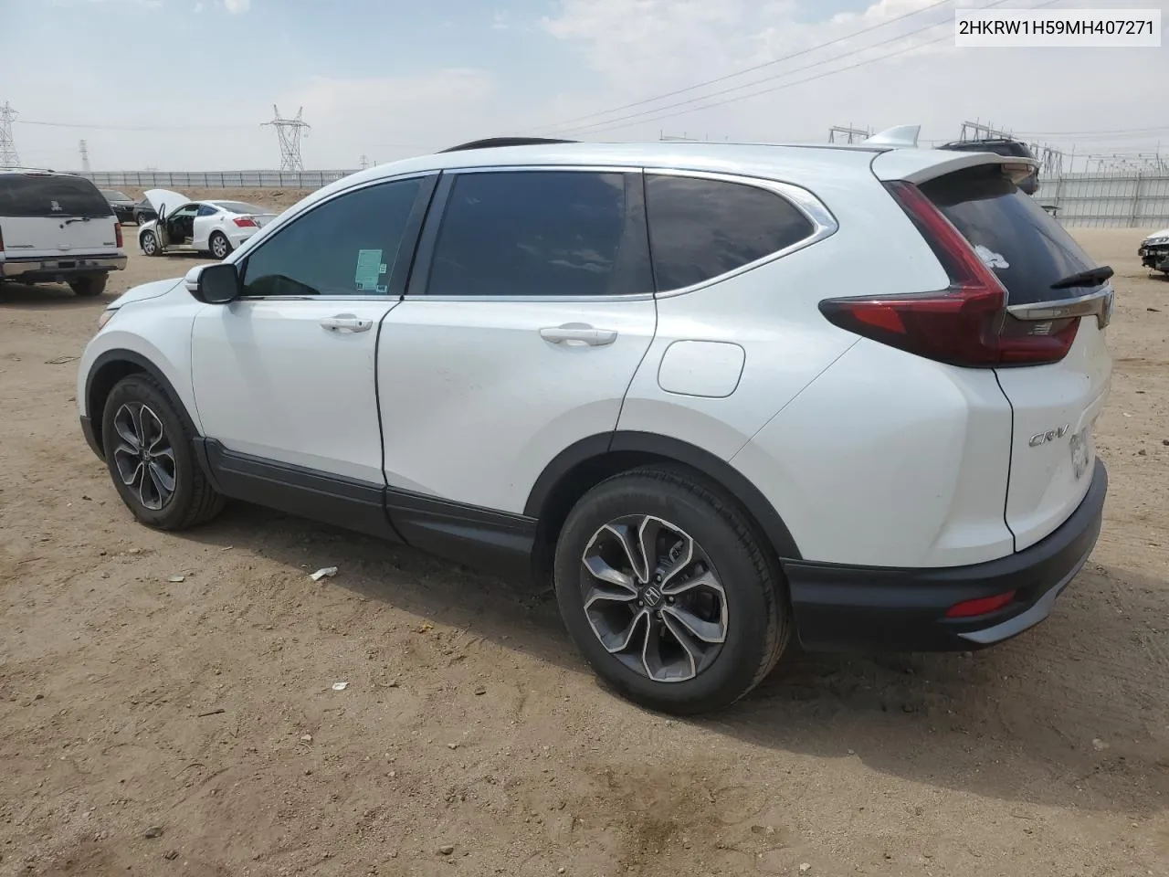 2021 Honda Cr-V Ex VIN: 2HKRW1H59MH407271 Lot: 63137904