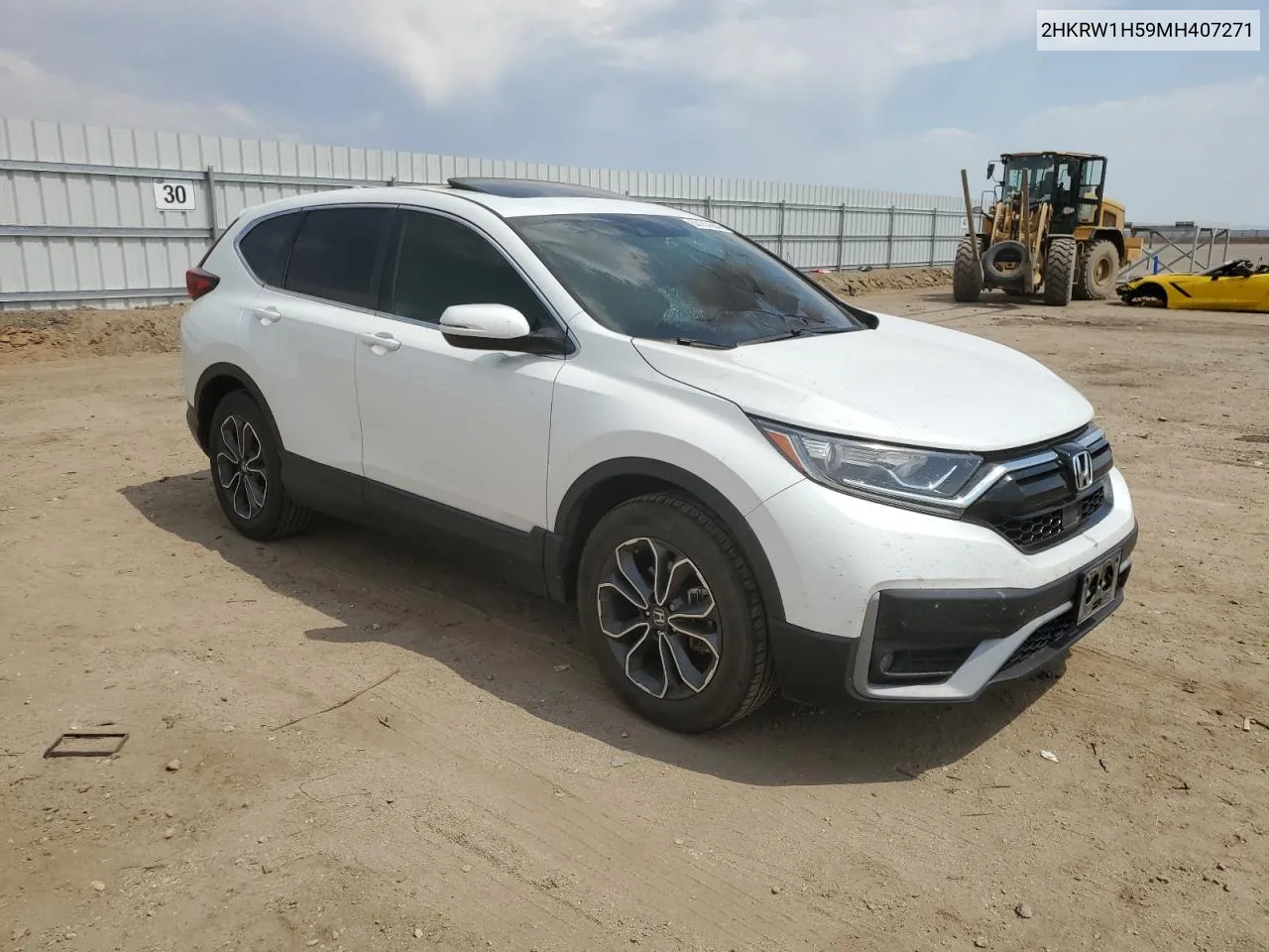 2021 Honda Cr-V Ex VIN: 2HKRW1H59MH407271 Lot: 63137904