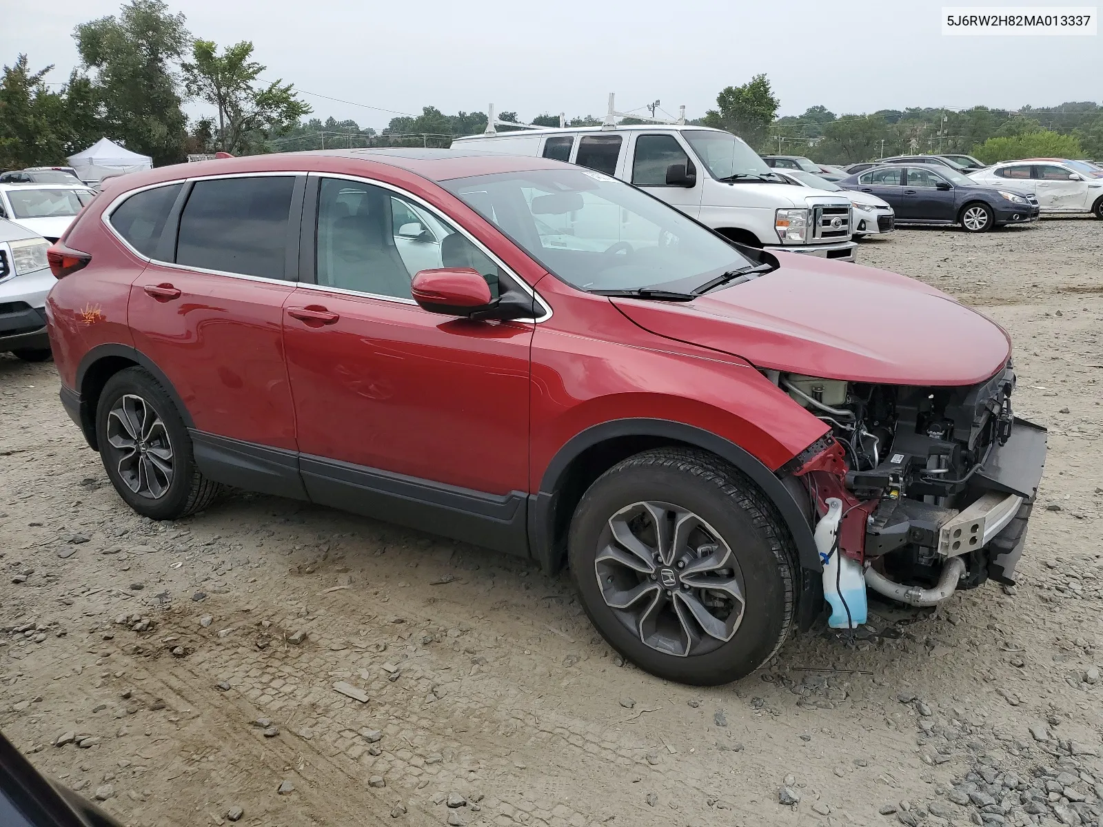 5J6RW2H82MA013337 2021 Honda Cr-V Exl