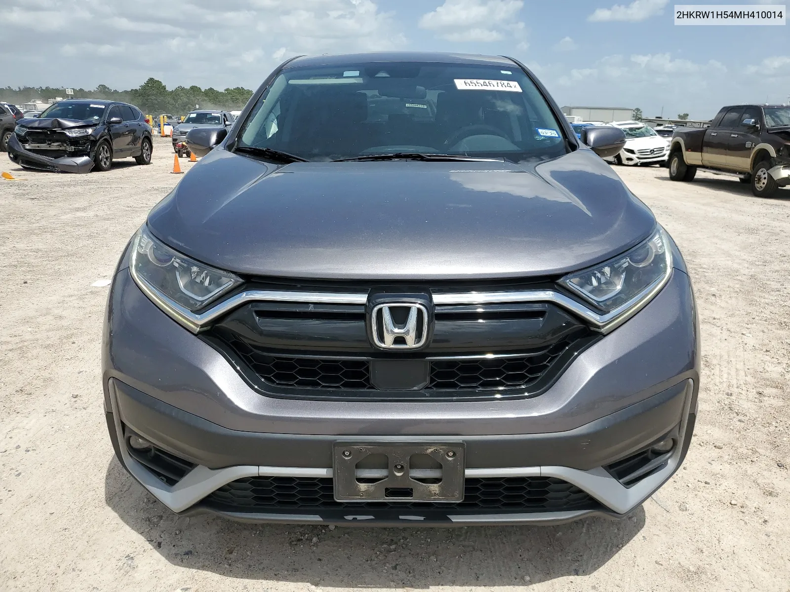 2021 Honda Cr-V Ex VIN: 2HKRW1H54MH410014 Lot: 65546784