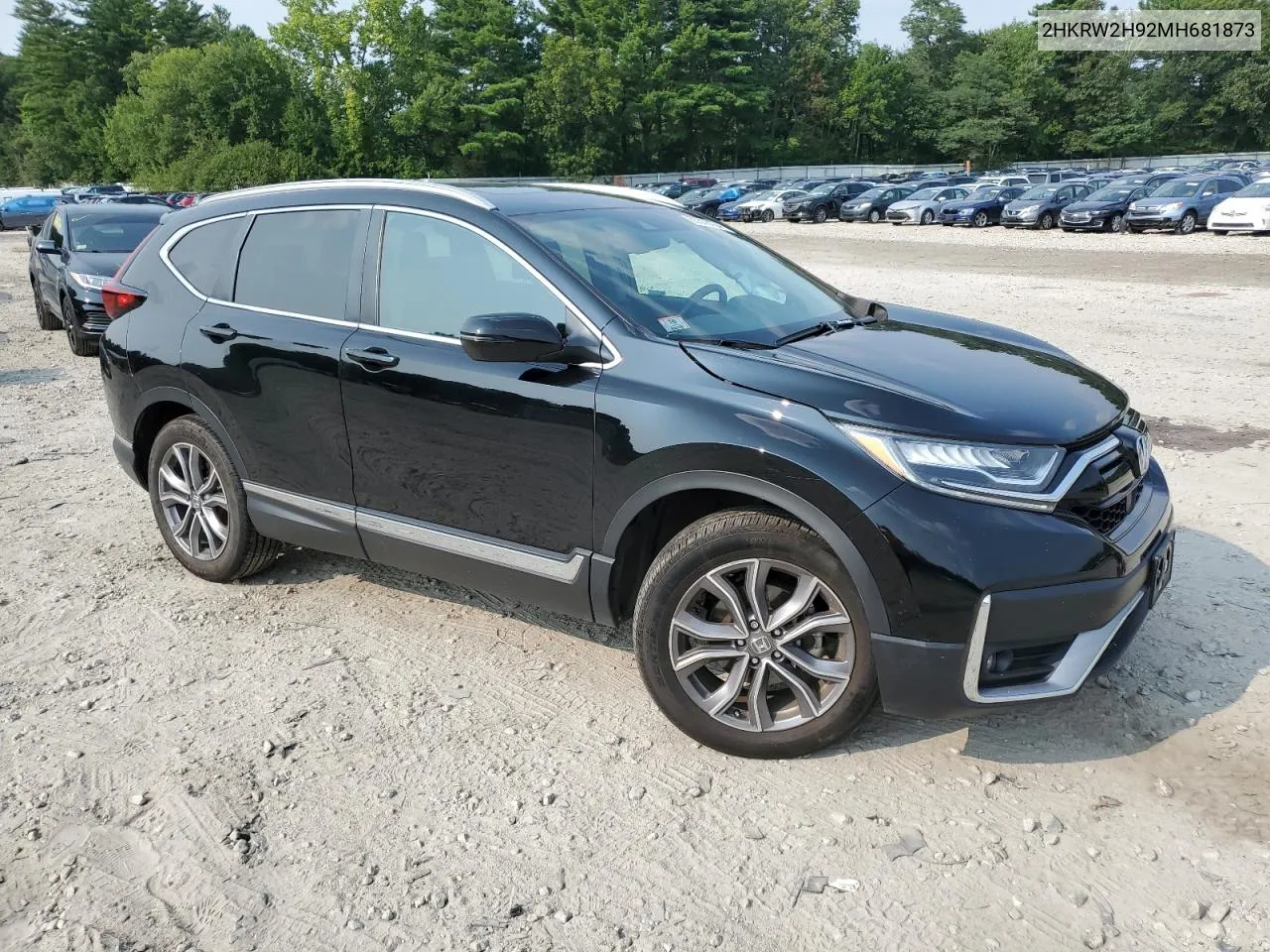 2021 Honda Cr-V Touring VIN: 2HKRW2H92MH681873 Lot: 67318134