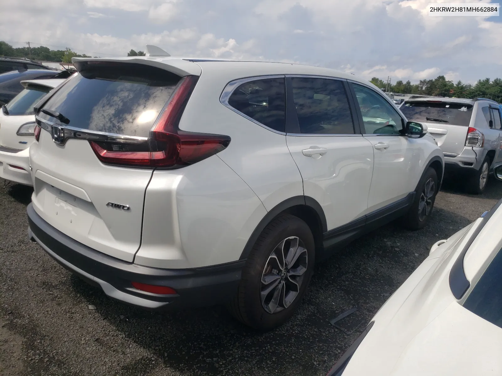 2HKRW2H81MH662884 2021 Honda Cr-V Exl