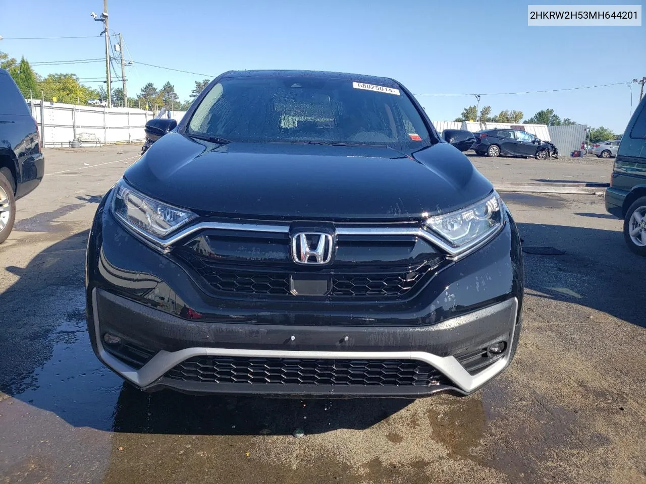 2021 Honda Cr-V Ex VIN: 2HKRW2H53MH644201 Lot: 68025014