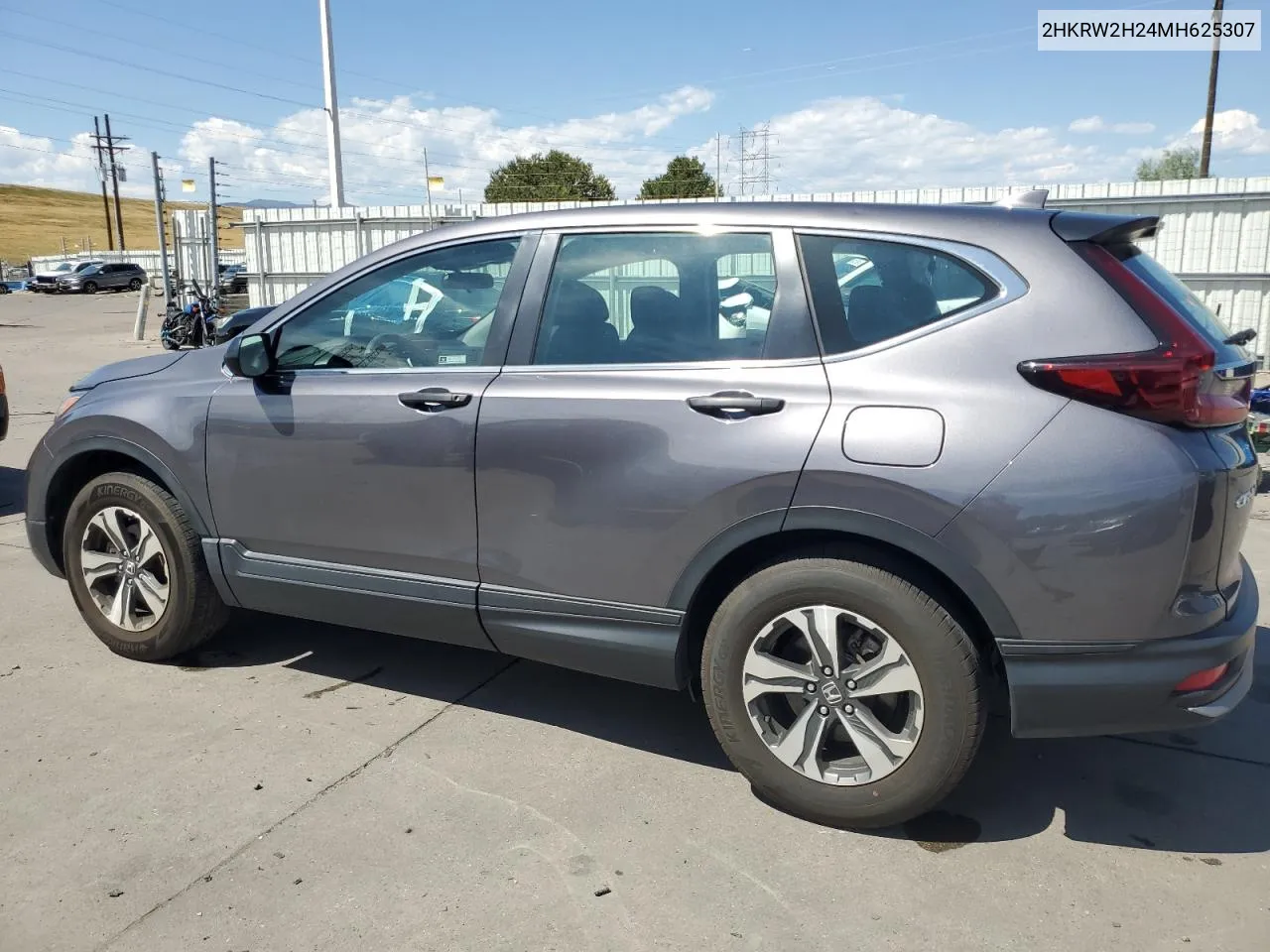 2021 Honda Cr-V Lx VIN: 2HKRW2H24MH625307 Lot: 68139474