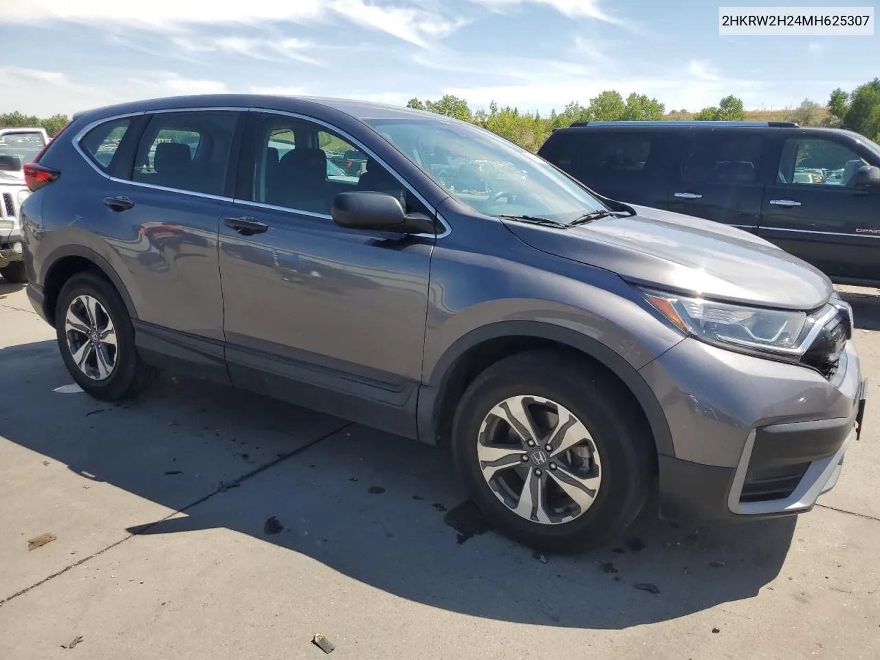 2021 Honda Cr-V Lx VIN: 2HKRW2H24MH625307 Lot: 68139474