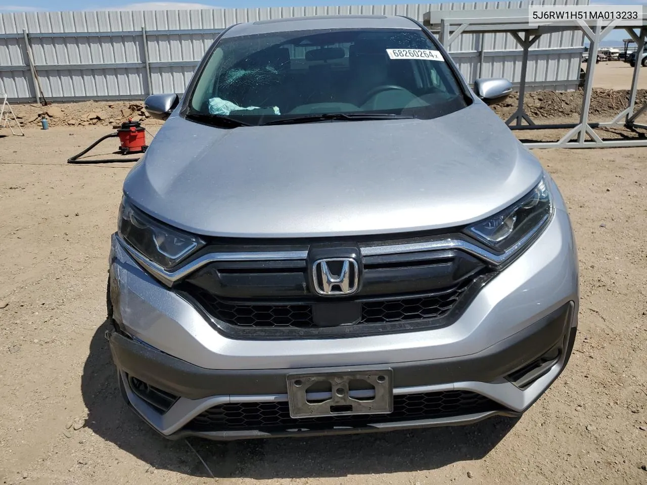 2021 Honda Cr-V Ex VIN: 5J6RW1H51MA013233 Lot: 68260264