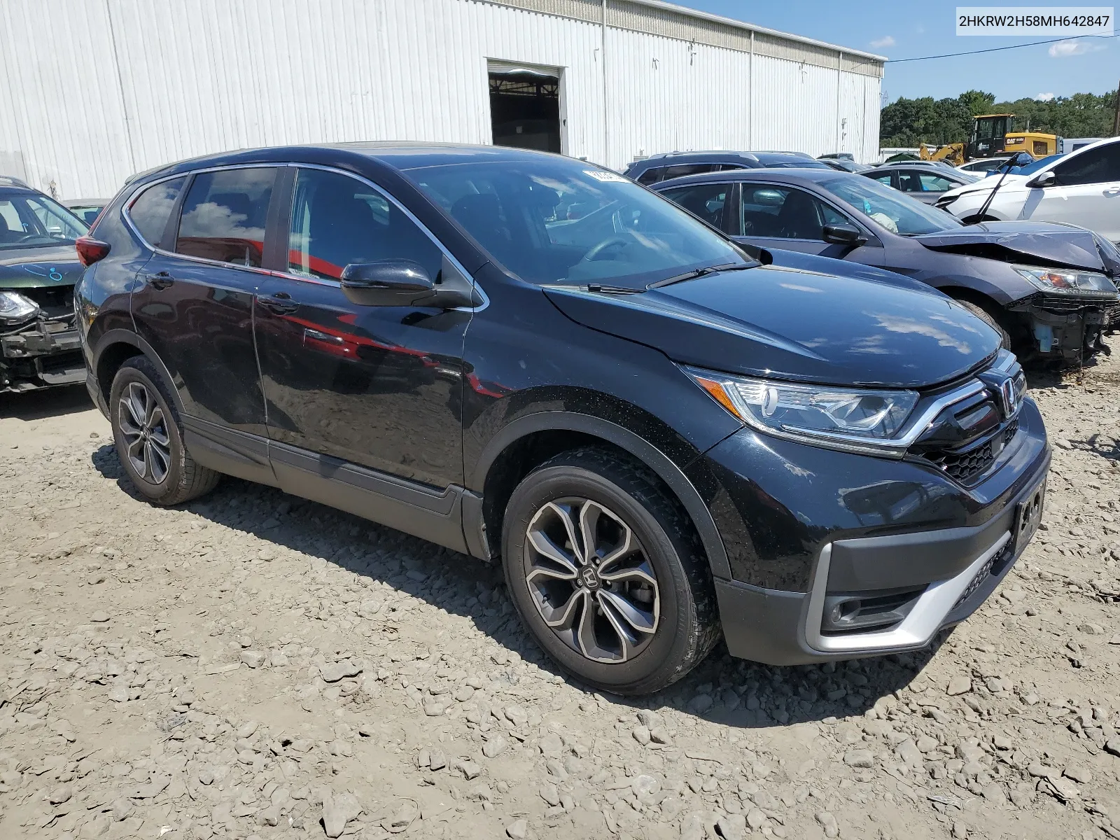 2021 Honda Cr-V Ex VIN: 2HKRW2H58MH642847 Lot: 68334014