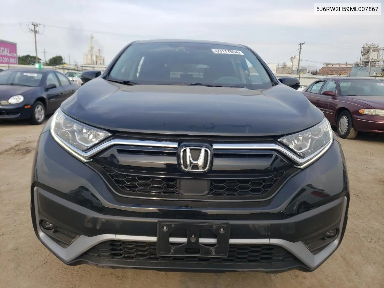 2021 Honda Cr-V Ex VIN: 5J6RW2H59ML007867 Lot: 69177664