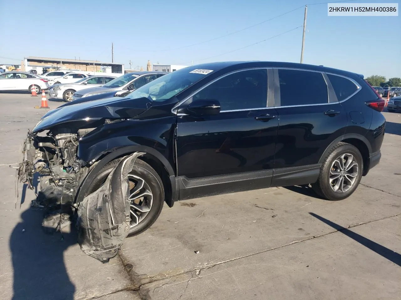 2HKRW1H52MH400386 2021 Honda Cr-V Ex