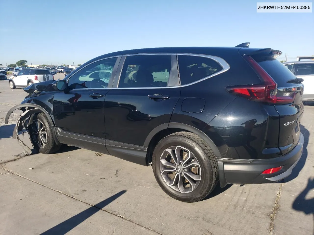 2021 Honda Cr-V Ex VIN: 2HKRW1H52MH400386 Lot: 69182424