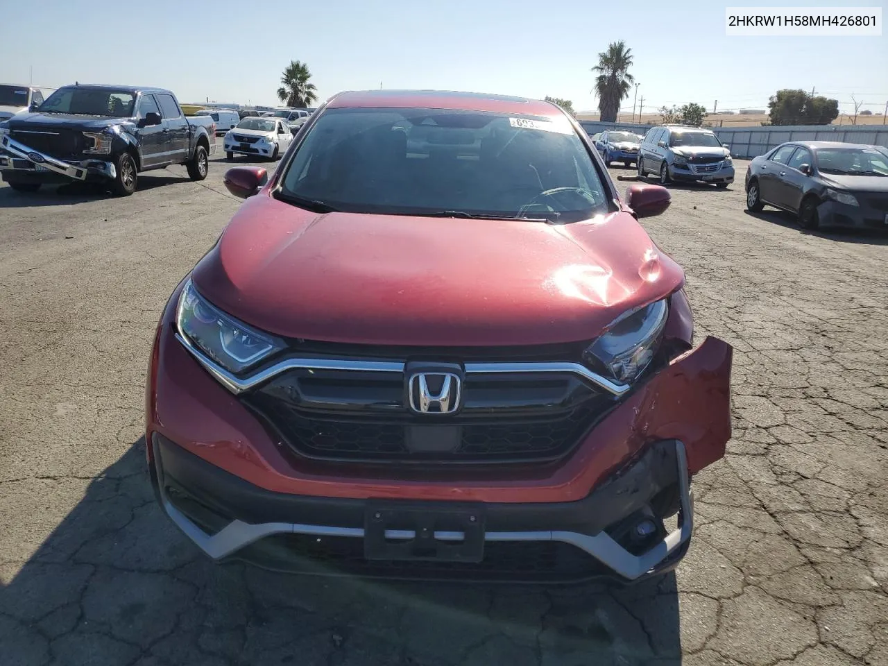 2021 Honda Cr-V Ex VIN: 2HKRW1H58MH426801 Lot: 69334494