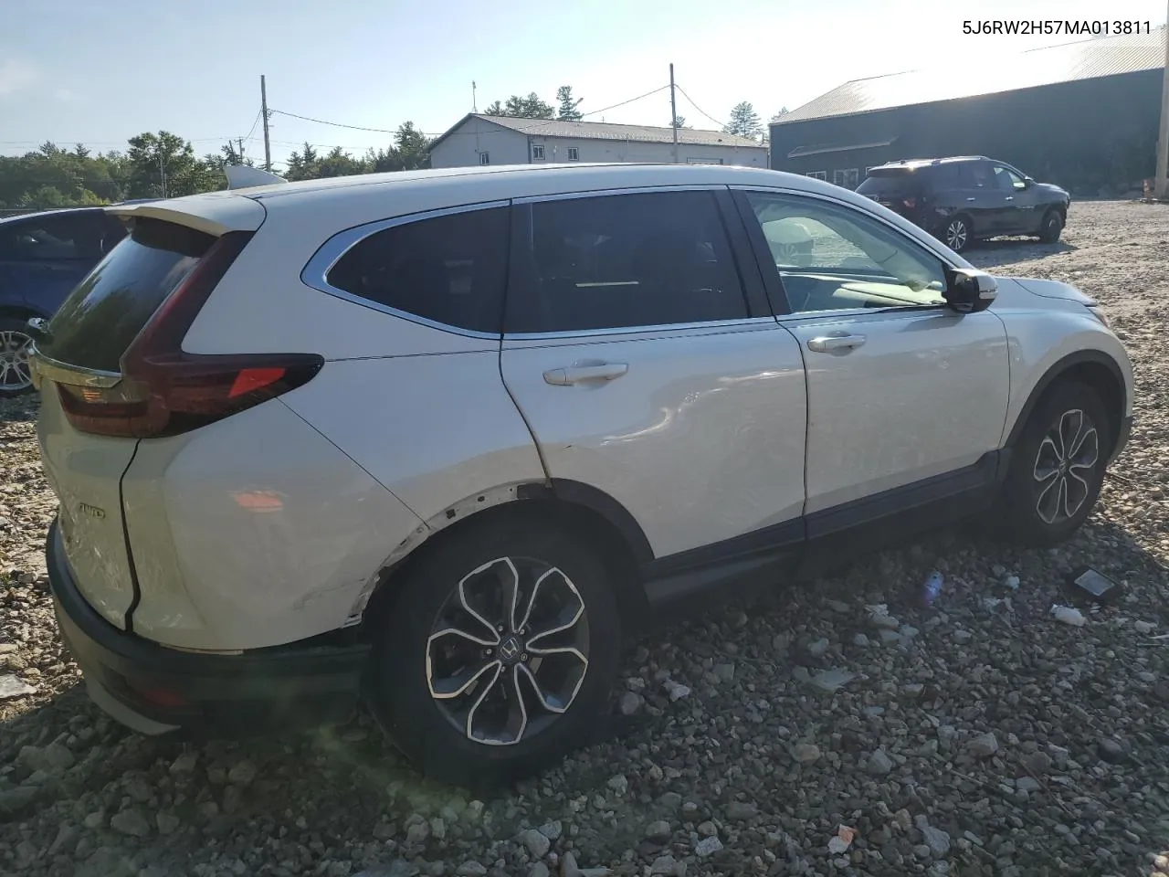 5J6RW2H57MA013811 2021 Honda Cr-V Ex