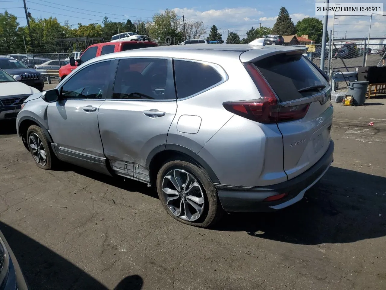 2HKRW2H88MH646911 2021 Honda Cr-V Exl