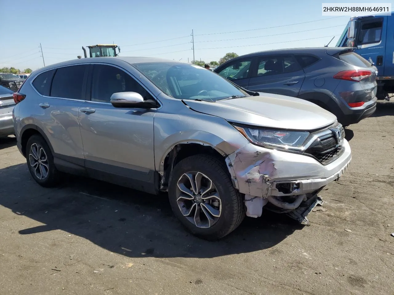 2021 Honda Cr-V Exl VIN: 2HKRW2H88MH646911 Lot: 69472694