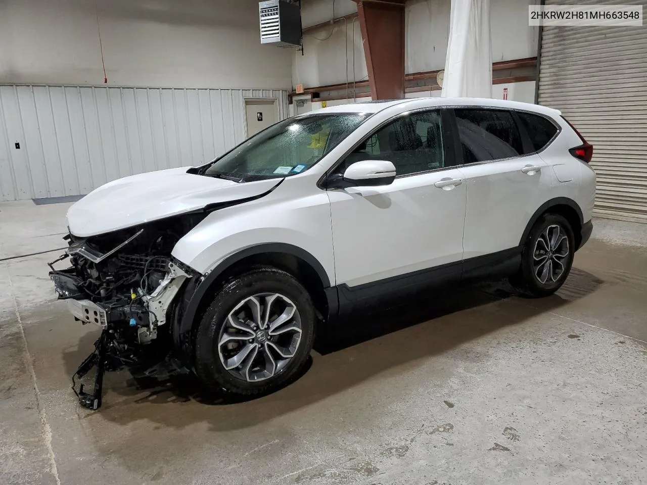 2021 Honda Cr-V Exl VIN: 2HKRW2H81MH663548 Lot: 69743104