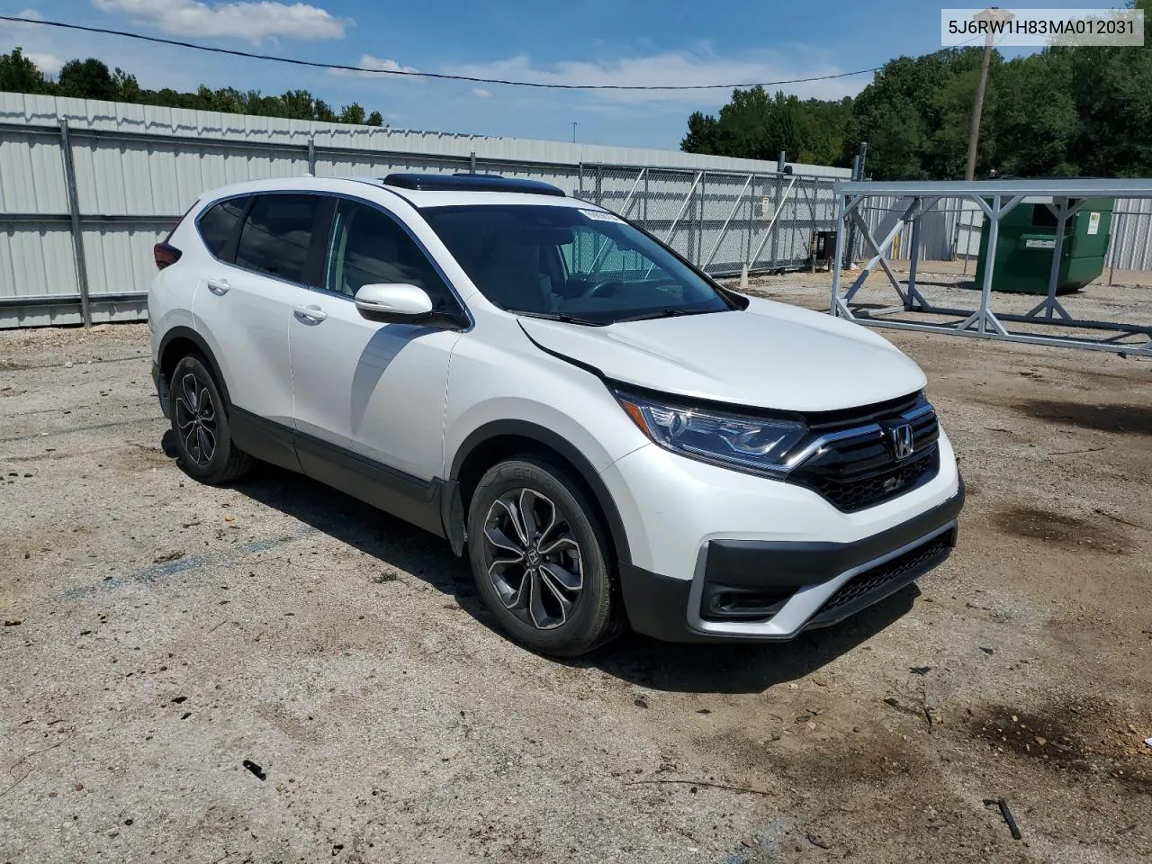 5J6RW1H83MA012031 2021 Honda Cr-V Exl