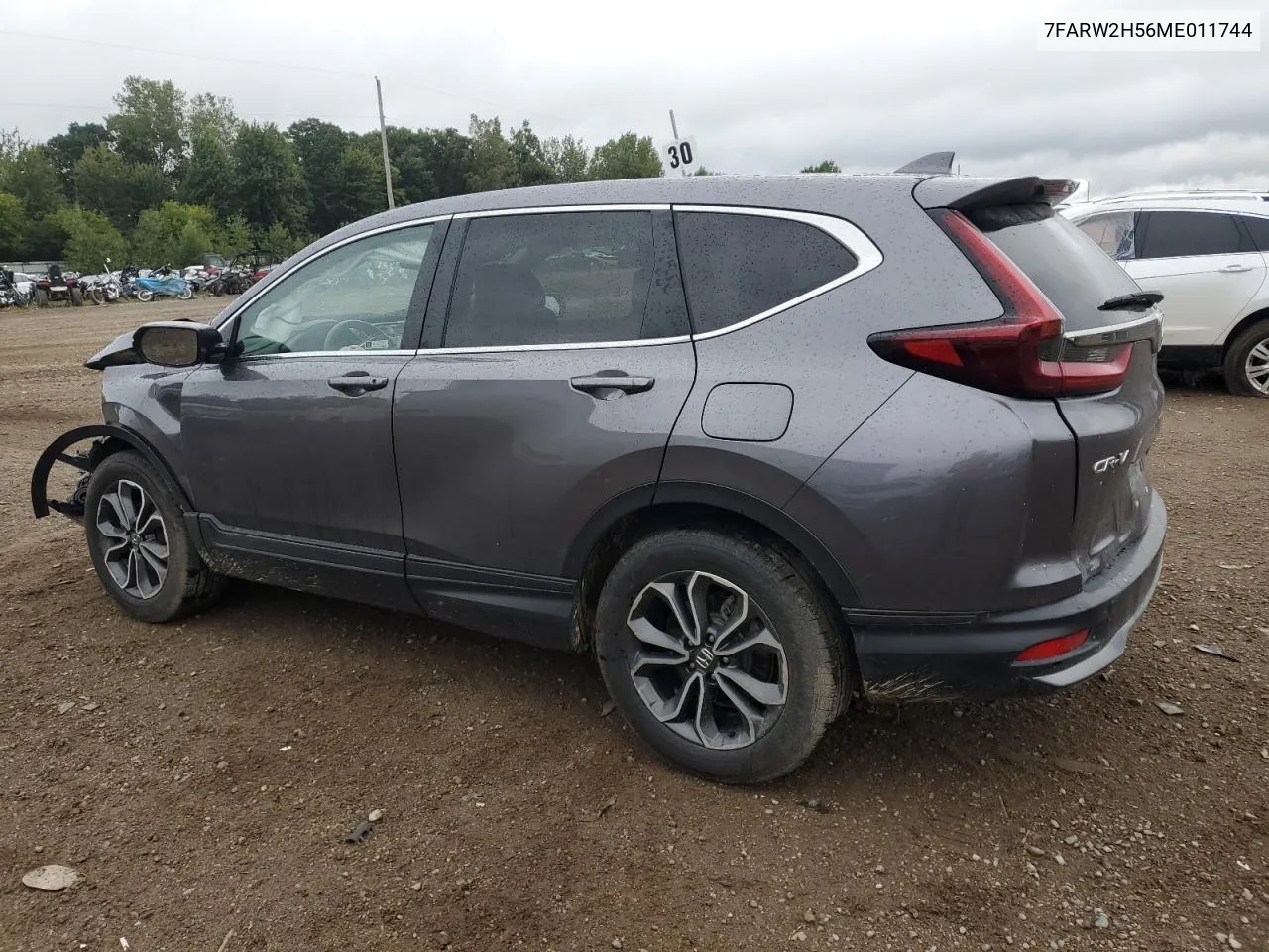 2021 Honda Cr-V Ex VIN: 7FARW2H56ME011744 Lot: 70194404