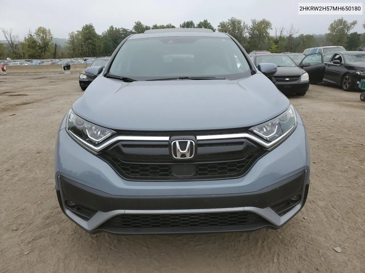 2021 Honda Cr-V Ex VIN: 2HKRW2H57MH650180 Lot: 70290664