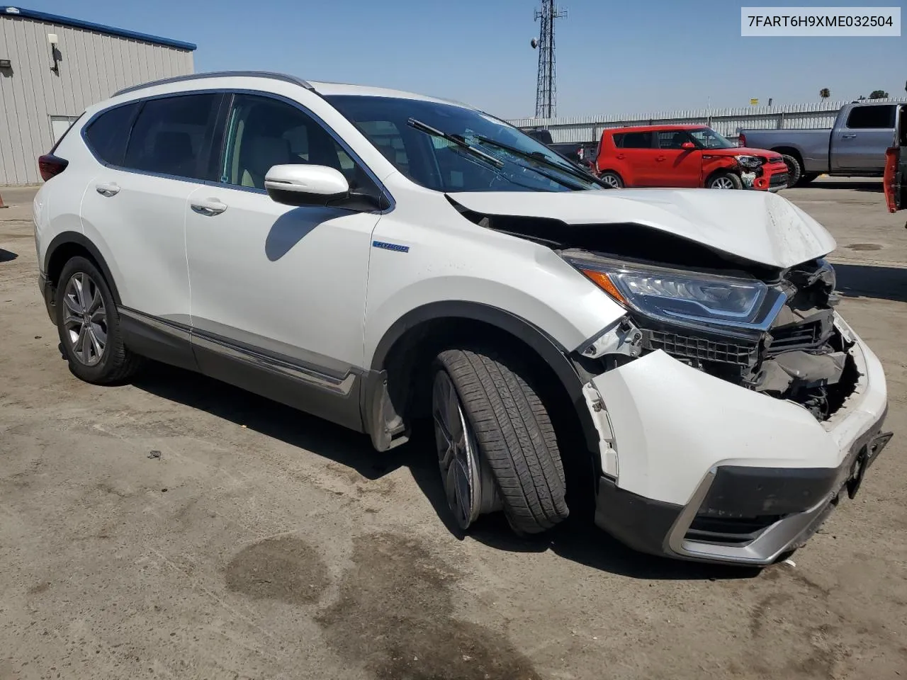 2021 Honda Cr-V Touring VIN: 7FART6H9XME032504 Lot: 70514604