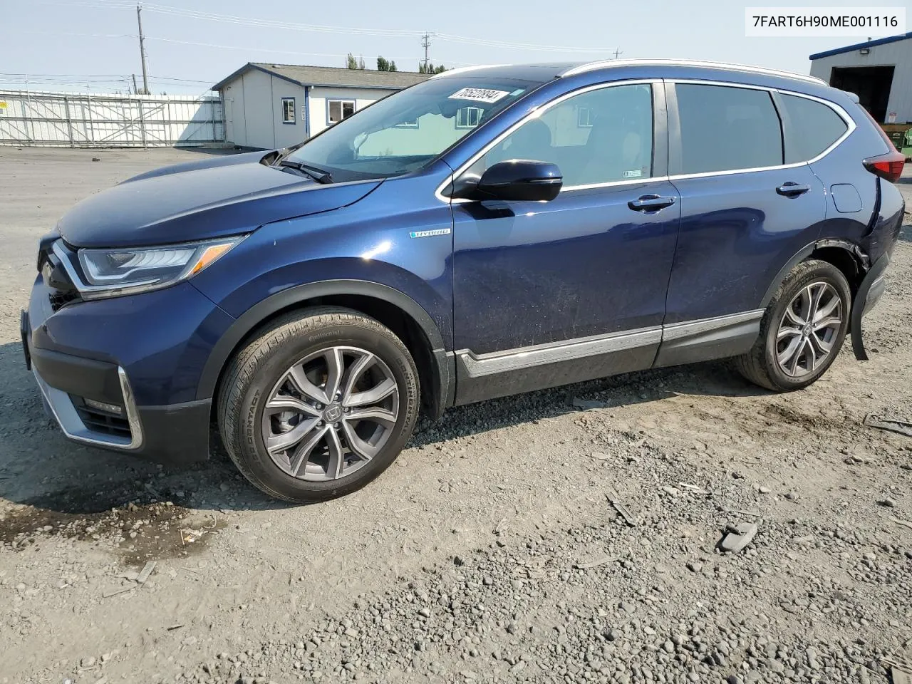 2021 Honda Cr-V Touring VIN: 7FART6H90ME001116 Lot: 70522894