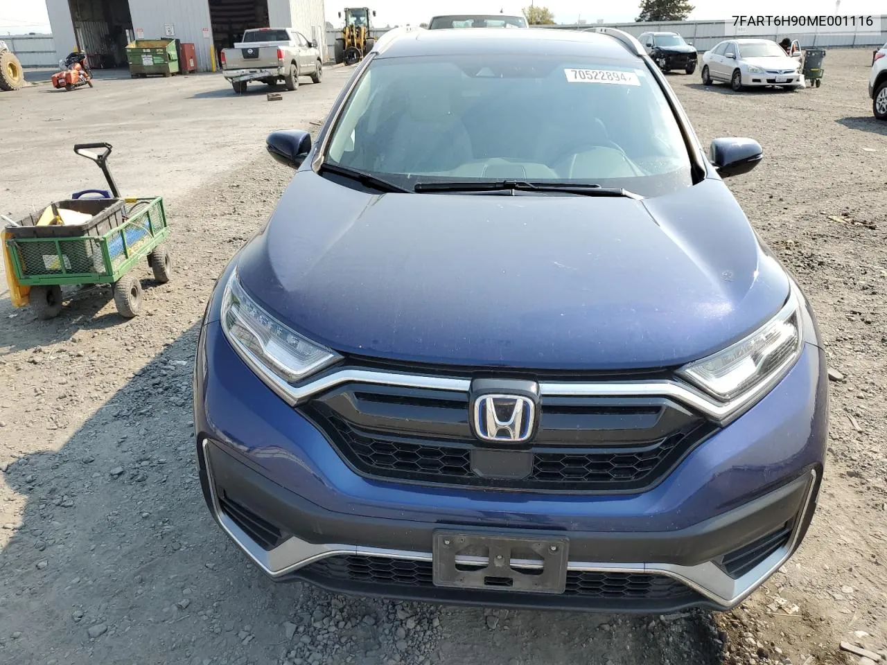 2021 Honda Cr-V Touring VIN: 7FART6H90ME001116 Lot: 70522894