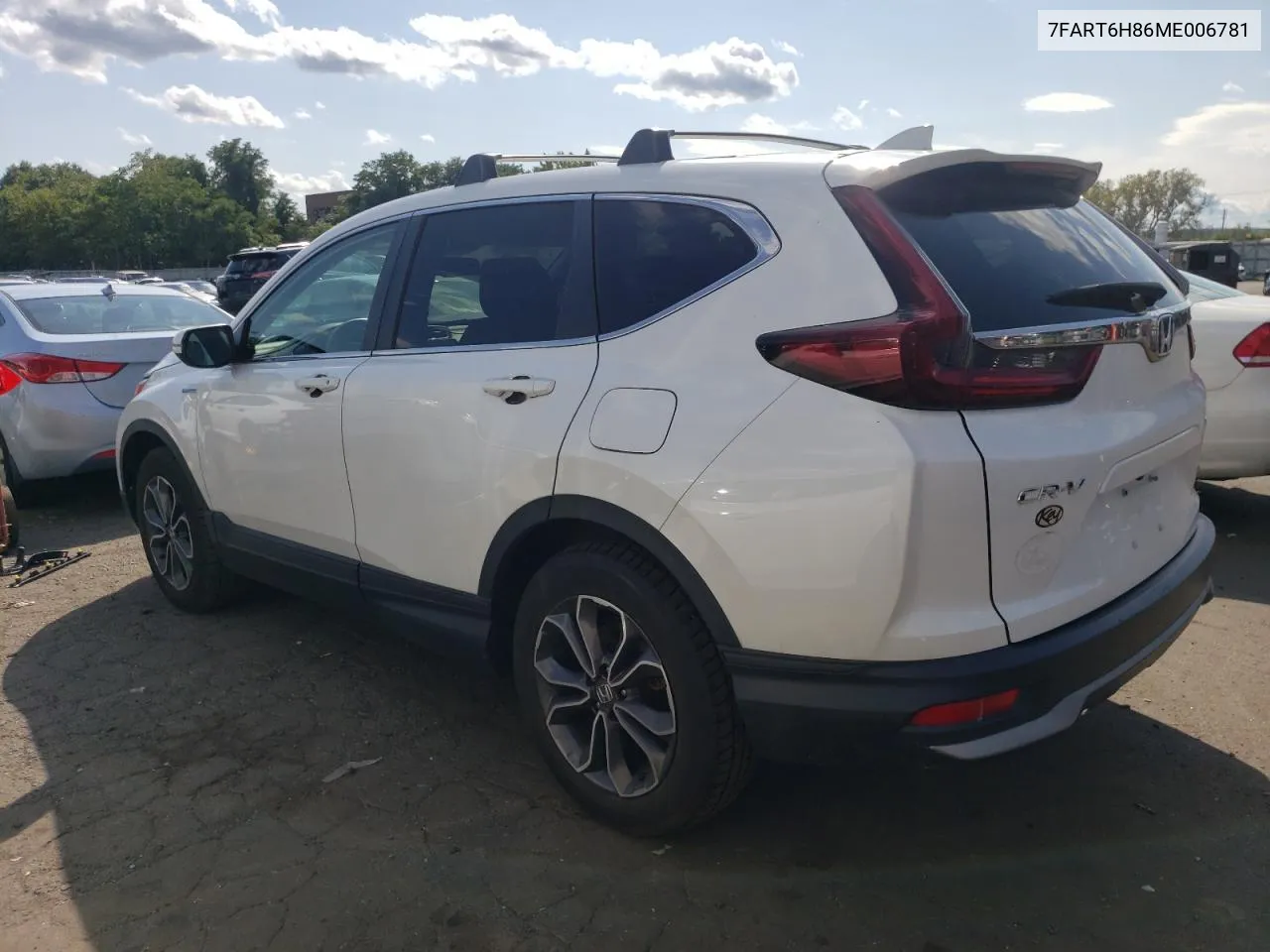 2021 Honda Cr-V Exl VIN: 7FART6H86ME006781 Lot: 70616334