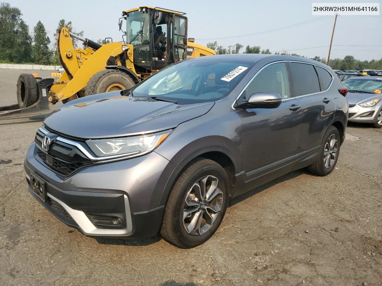 2HKRW2H51MH641166 2021 Honda Cr-V Ex