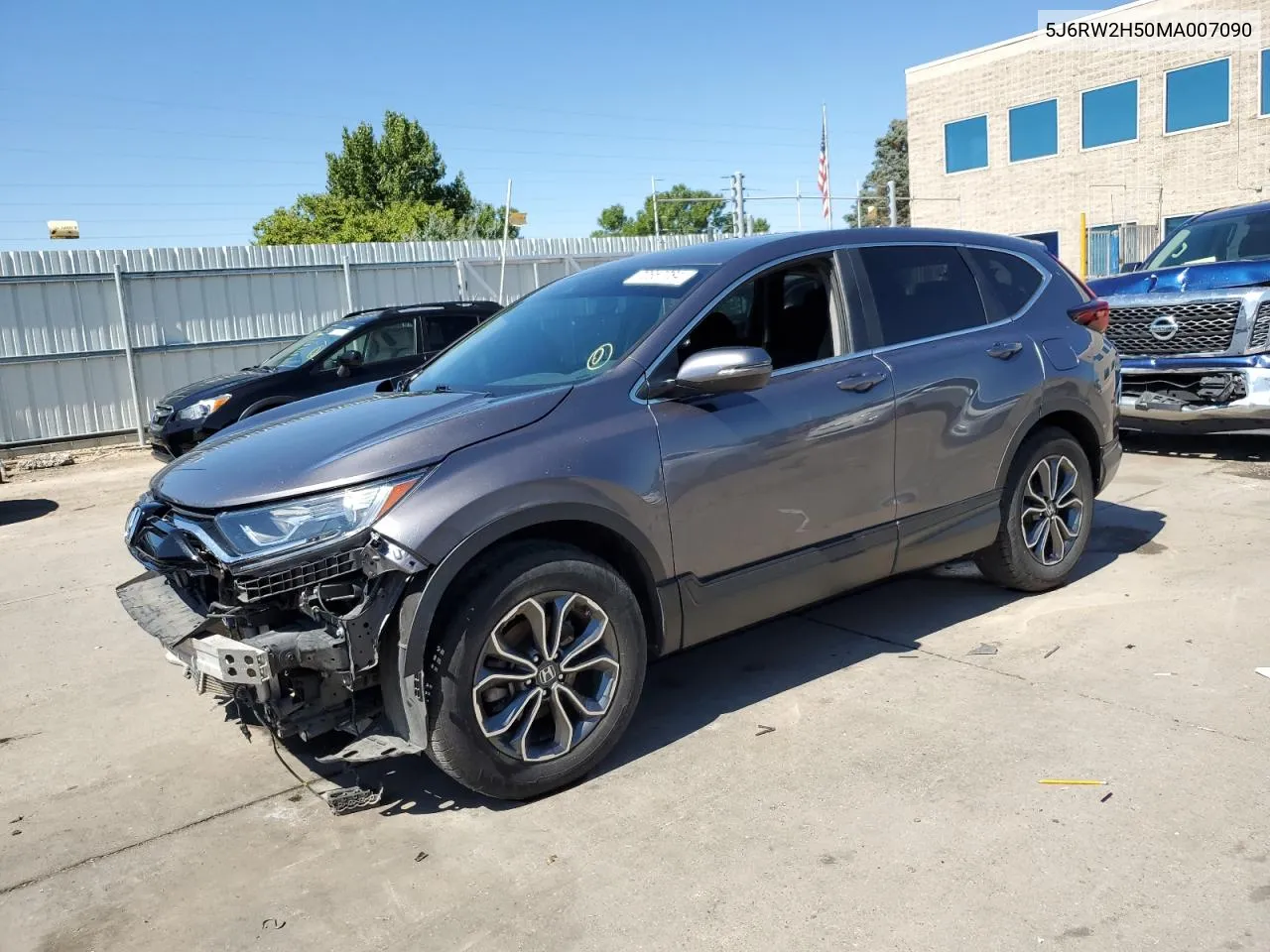 2021 Honda Cr-V Ex VIN: 5J6RW2H50MA007090 Lot: 70657784